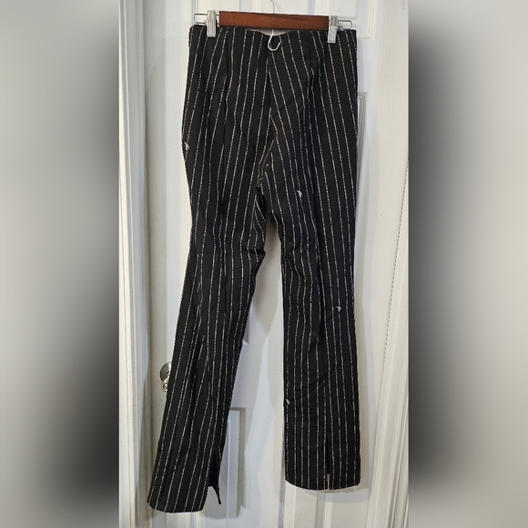 I.AM.GIA Black Striped Pants - Picture 3 of 5